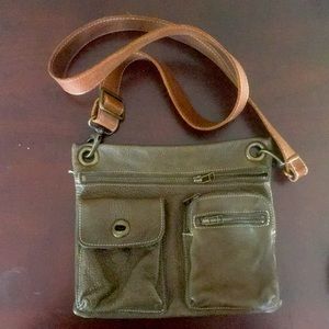 Roots Leather Village Bag